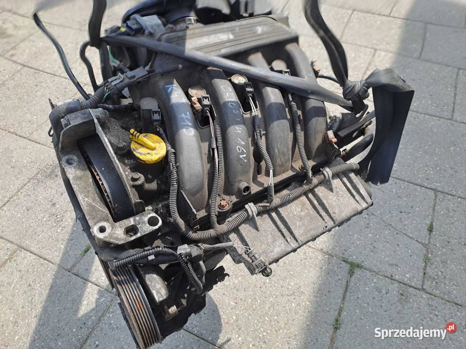 Renault Clio Kangoo 14 silnik kompletny K4J710 Rok produkcji 2006