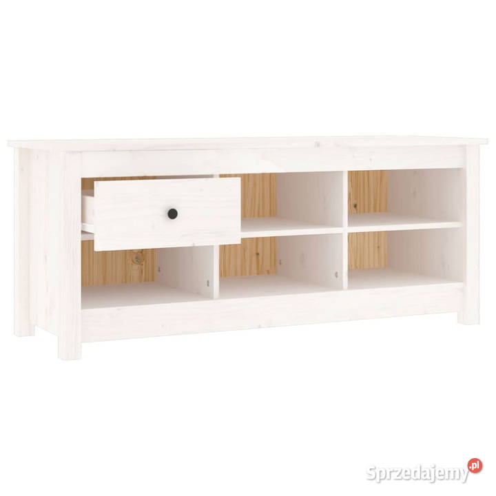 Szafka na buty biała 110x38x455 lite drewno Na buty Warszawa