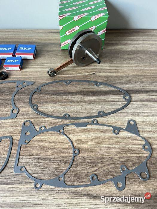 NOWY KOMPLETNY WAŁ KORBOWY DUELLS ŁOŻYSKA Bielsko-Biała