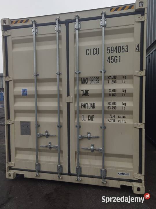 Sprzedam kontener morski magazynowy 12m nowy