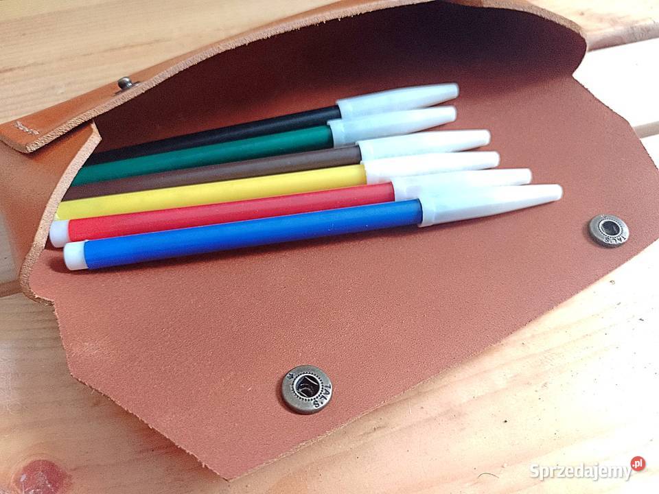 Piórnik ze skóry naturalnej Kielce sprzedam