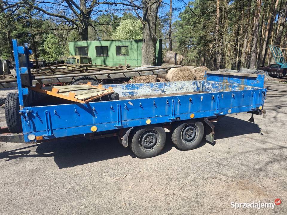 Przyczepa Hapert 400x180 Alu burty 2000 dmc lubuskie Krosno Odrzańskie