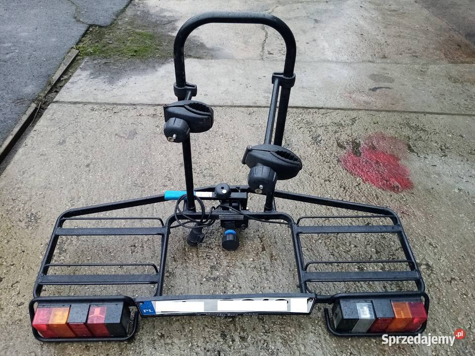 bagażnik na 2 rowery odchylany na haku