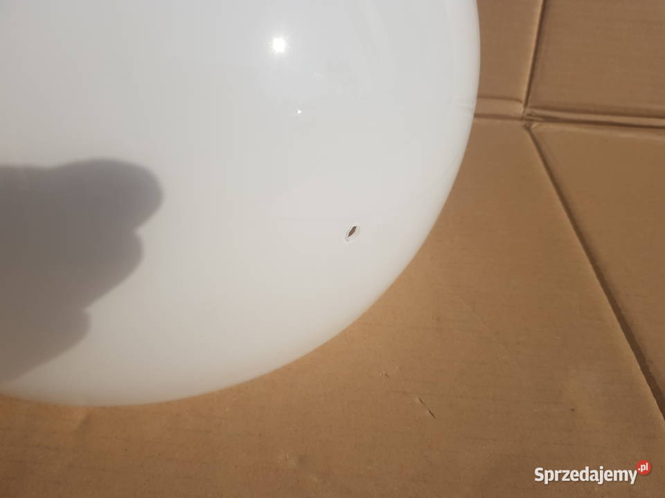 Klosz do lampy OBRĘCZ KOŁO RING 40 Biały Połysk Warszawa