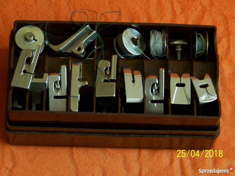 Maszyna do szycia KOHLER i zabytkowa niemiecka Łódź