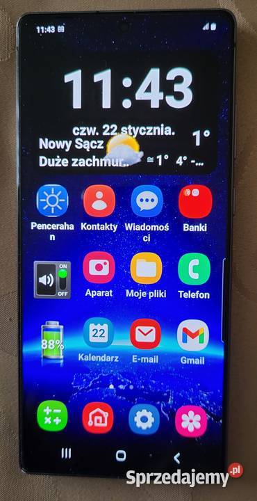 Smartfon Samsung Galaxy Note 20 8256GB 4G LTE Samsung Nowy Sącz