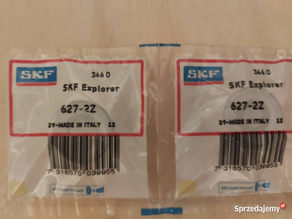 Łożysko SKF 627 2z i 2rs małopolskie sprzedam