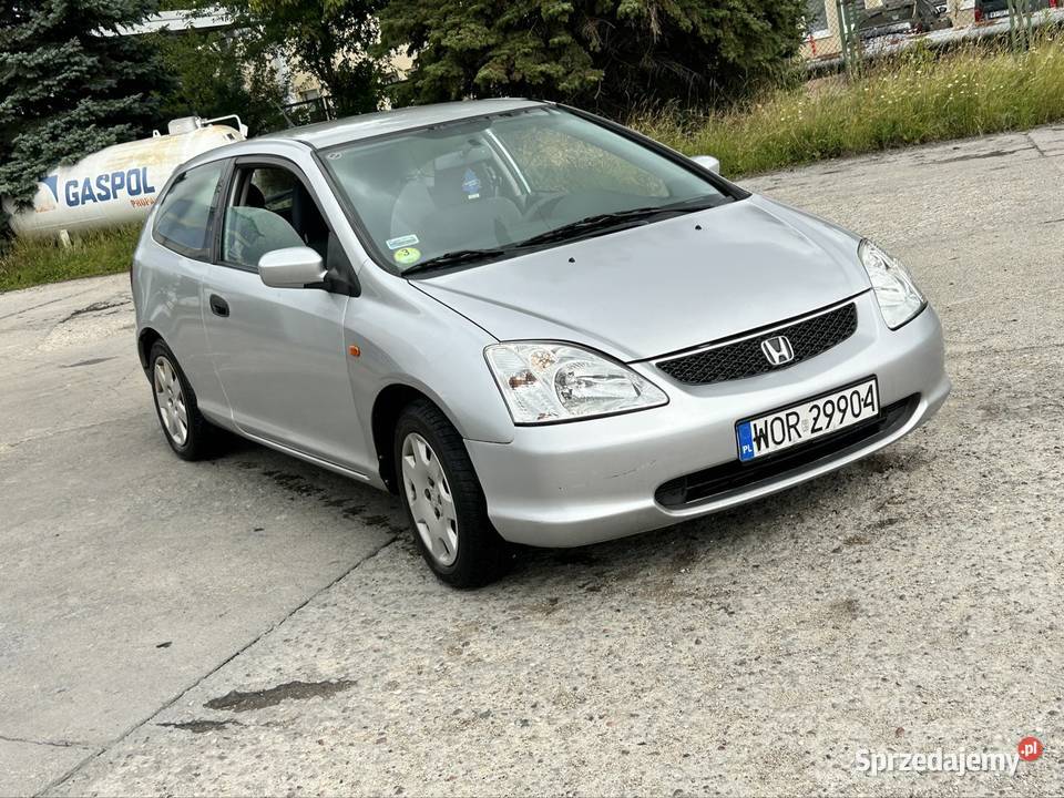 Honda Civic 17 Diesel 2002r Rok produkcji 2002 mazowieckie Ostrów Mazowiecka sprzedam