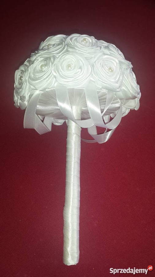 Kanzashi bukiet wykonany ręcznie Wyposażenie wnętrz Piekary Śląskie sprzedam