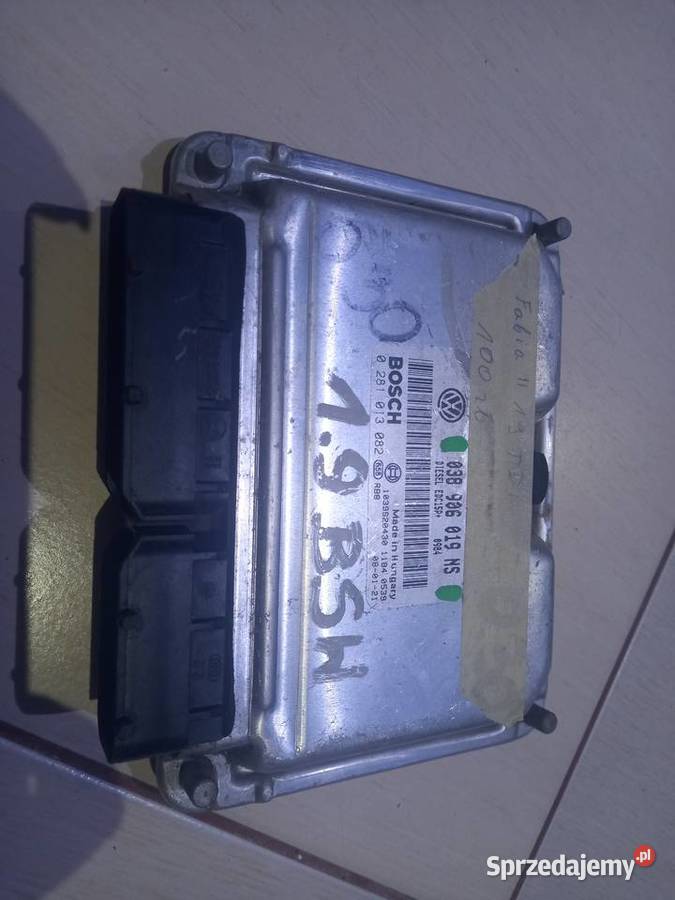 Komputer 19 TDI 038906019NS sprzedam