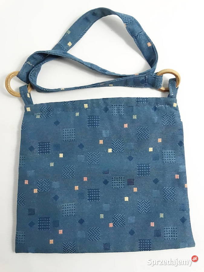 Unikalna Torebka Listonoszka Niebieska w Biłgoraj