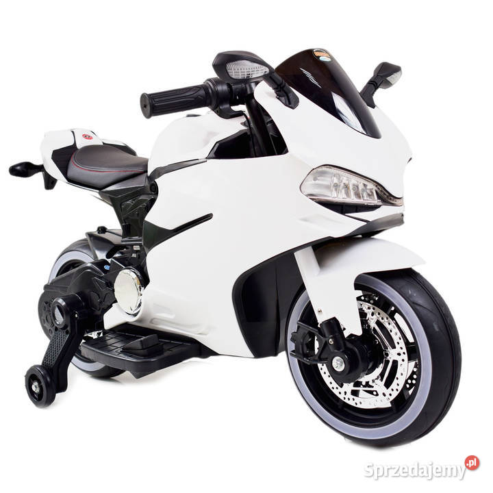 Autko motorek WIELKI MOTOR ŚCIGACZ na akumulator