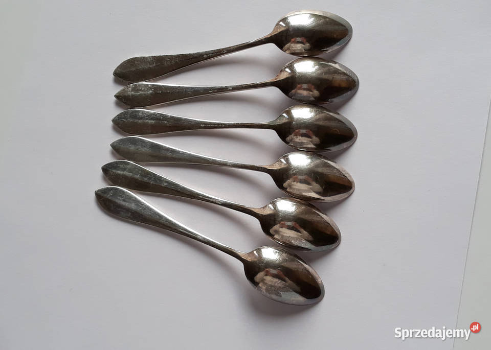 Posrebrzane łyżeczki do kawy mokki KSIĘSTWO Dąbrowa Górnicza sprzedam
