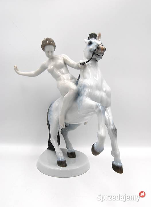 Porcelana Rosenthal figura Amazonka na koniu Antyki, Sztuka, Kolekcje Poznań