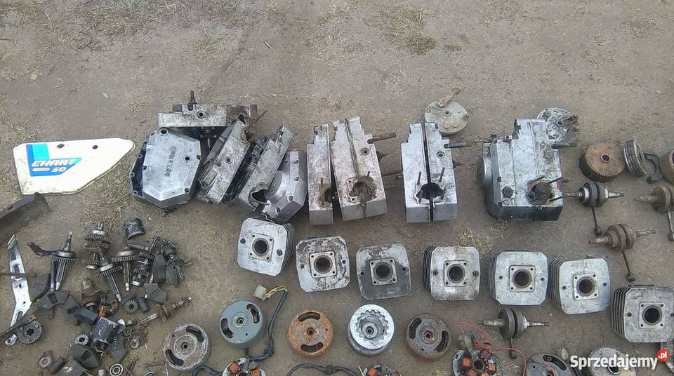 Romet chart pakiet czesci dwusuwowy Chełmża sprzedam