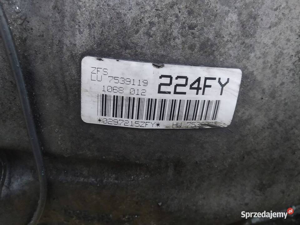 SKRZYNIA BIEGÓW AUTOMATYCZNA 7539119 30 D M57
