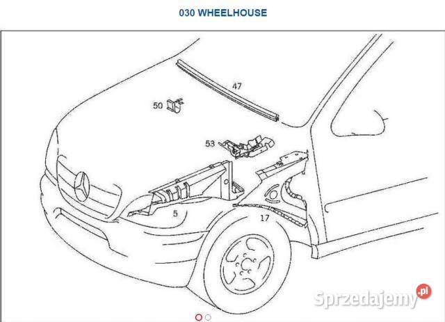 UCHWYT MOCOWANIE NADKOLE LEWE MERCEDES ML W163 Akumulatory