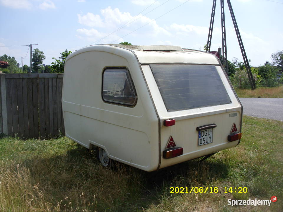 Sprzedam przyczepkę kempingową Niewiadów N126B Głogów sprzedam