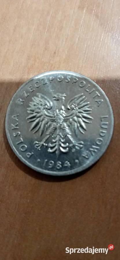 Moneta 20 zl 1984roku Skoczów