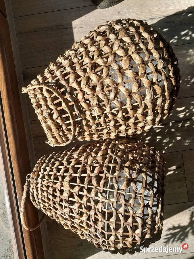 Dwa lampiony Rovterne Jysk lubelskie Grabowiec