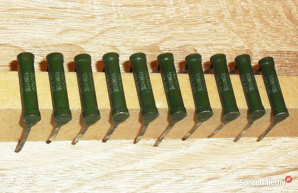 Rezystor opornik metalizowany 10 MOm M 1 W 10 Gliwice