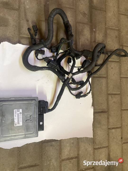 Sterownik silnika 03G 906 018DH z wiązką 20TDI Motoryzacja Przemyśl