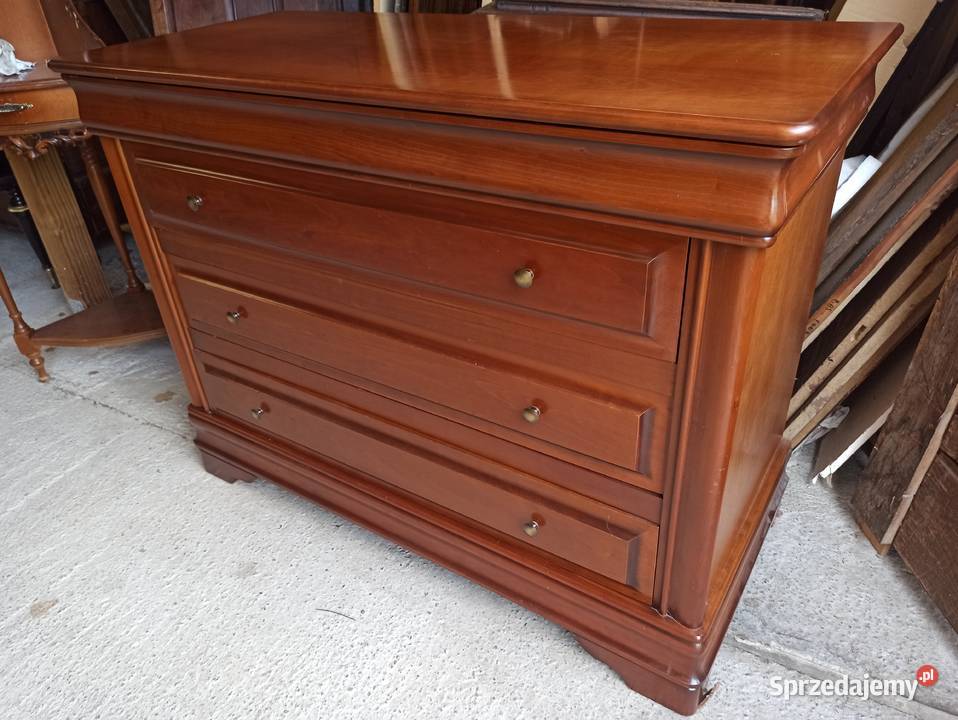 Stylowa komoda drzewo wiśniowe wielkopolskie Budzyń