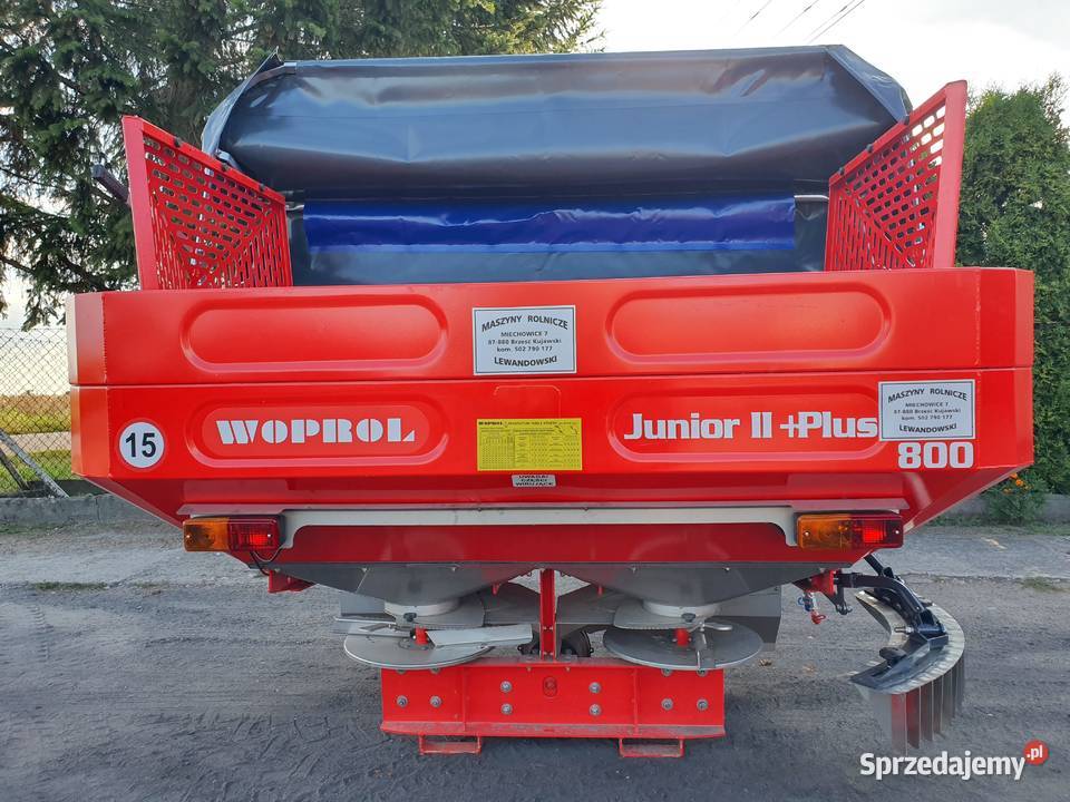 Rozsiewacz 1200 Woprol Junior II Plus Akpil Wągrowiec sprzedam