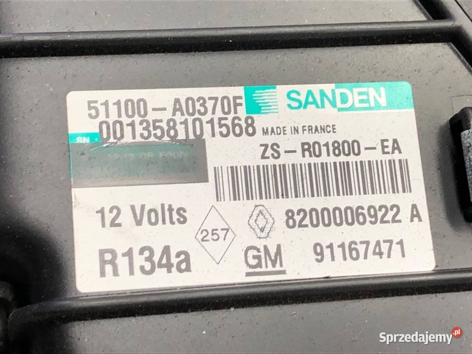 DMUCHAWA NAWIEWU TYŁ RENAULT TRAFIC III osobowe Dmuchawy Motoryzacja