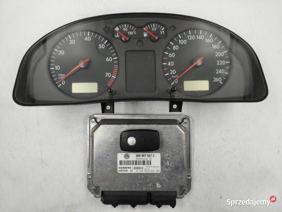 Sterownik Silnika VW Passat B5 16 AHL 3B0907557C mazowieckie Wyszków