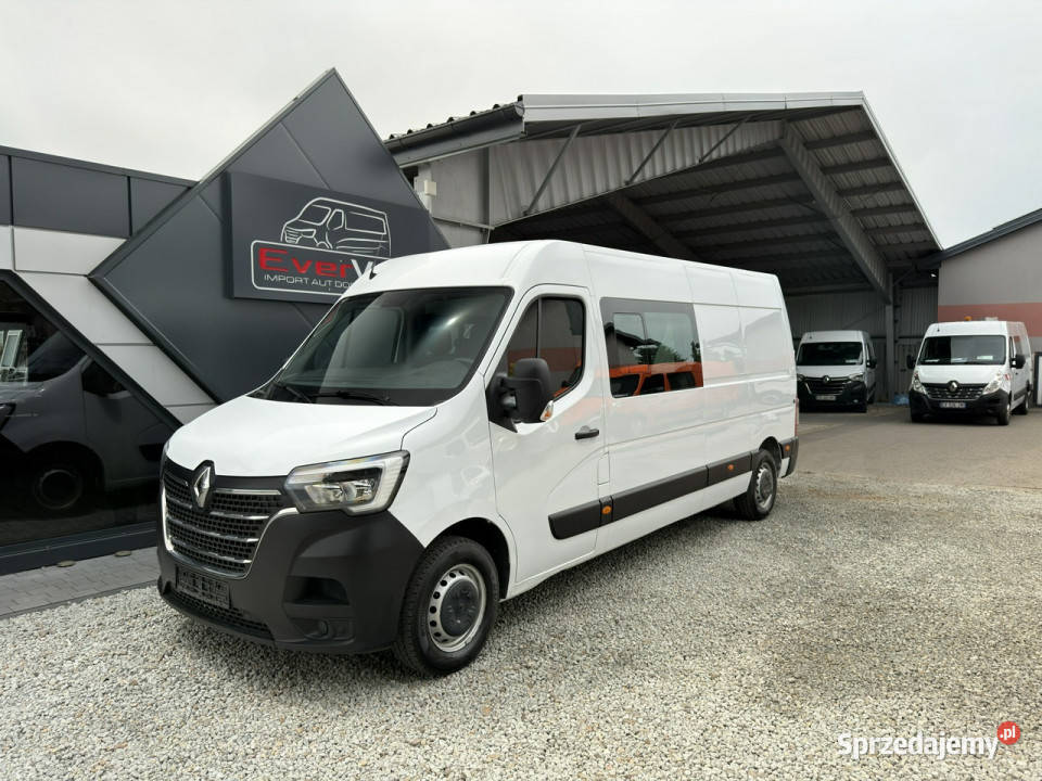 Renault Master L3H2 7 osobowy brygadówka lift wspomaganie kierownicy