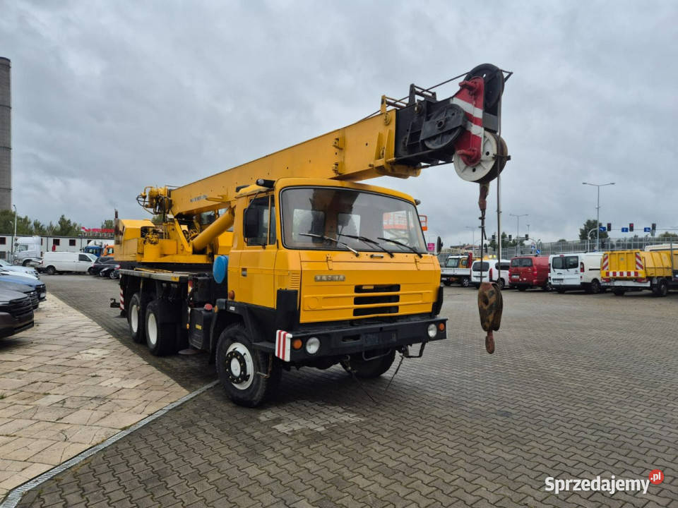 Tatra T815 6X6 Tatra T815 6X6 DZWIG 20 TON 1 WŁ pełny VAT śląskie Łaziska Górne