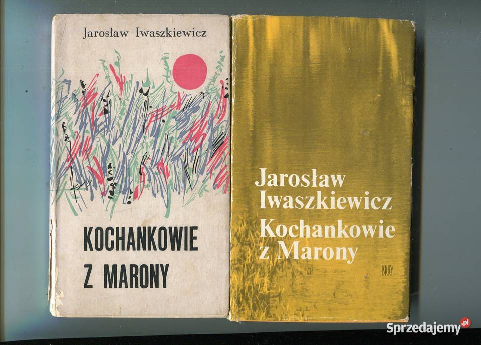 Kochankowie z Marony Jarosław Iwaszkiewicz 2 miękka z obwolutą Szczecin