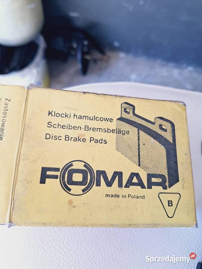 Klocki hamulcowe fomar fiat 125p 127 131 132 Klocki hamulcowe sprzedam