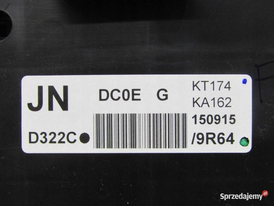 LICZNIK ZEGARY MAZDA 2 DJ D09M55430