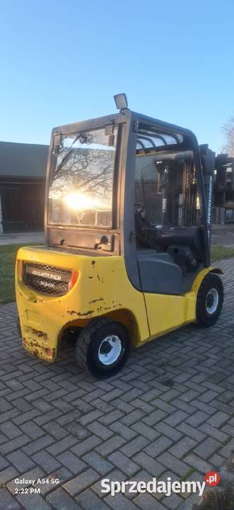 Jungheinrich DFG 425 maszt Triplex przesuw wolny śląskie Irządze