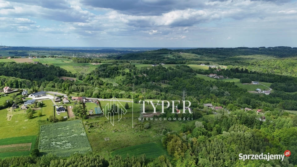 Działki budowlane z widokiem na Tatry małopolskie Zabłędza