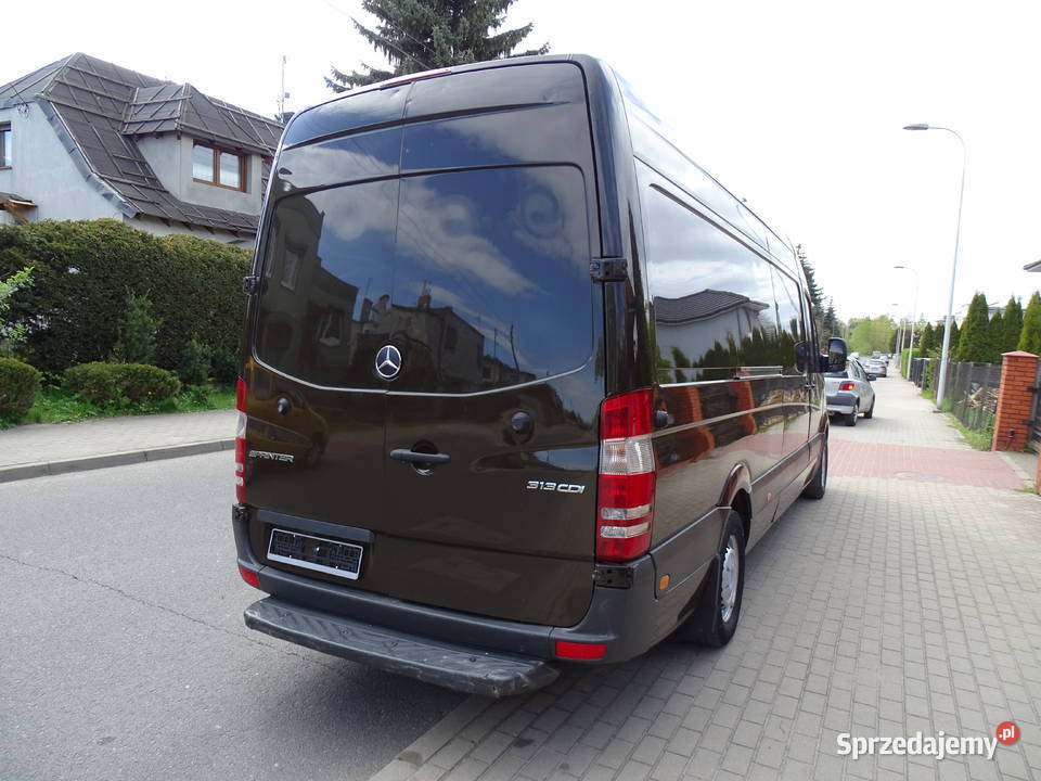 MercedesBenz Sprinter 313 CDI 130 koni L4 H2 wspomaganie kierownicy Mercedes-Benz wielkopolskie Poznań