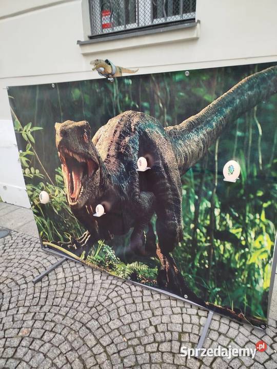 Dinozaur Raptor strzelnica