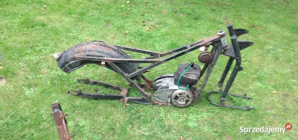Shl m11 rama silnik z 1965r uszkodzony Motoryzacja