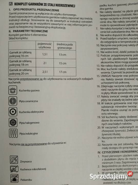 NAJTANIEJ Zestaw Garnków Ambition Lea 6 el Akcesoria kuchenne Zabrze