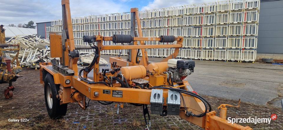 Przyczepa kablowa SANTER T6080TR 6 tonowa napęd Lubin