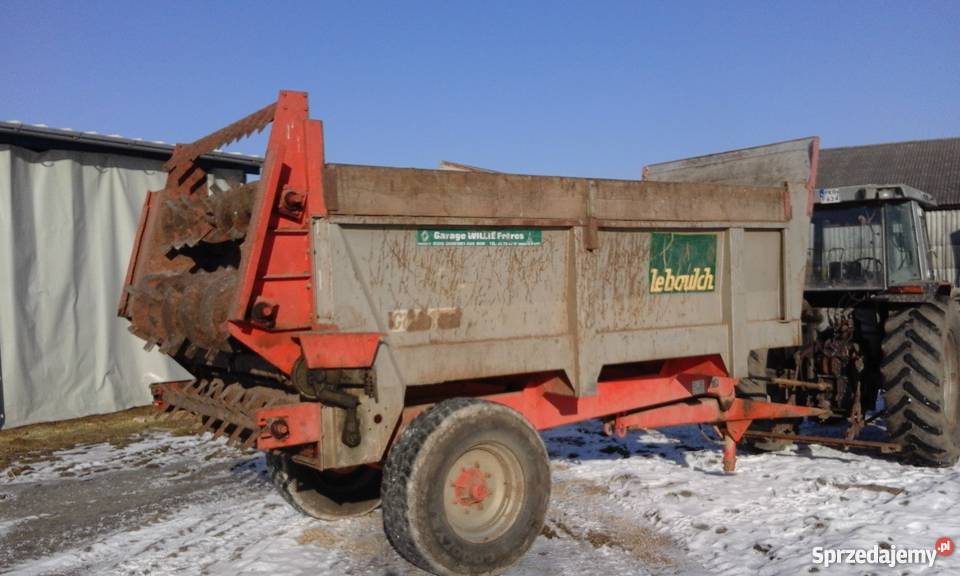 Rozrzutnik obornika Le boulch leboulch nieuszkodzony Koźmin Wielkopolski