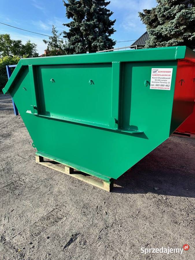 Kontener mulda koleba 3m3 kontener na gruz Niedrzew Pierwszy