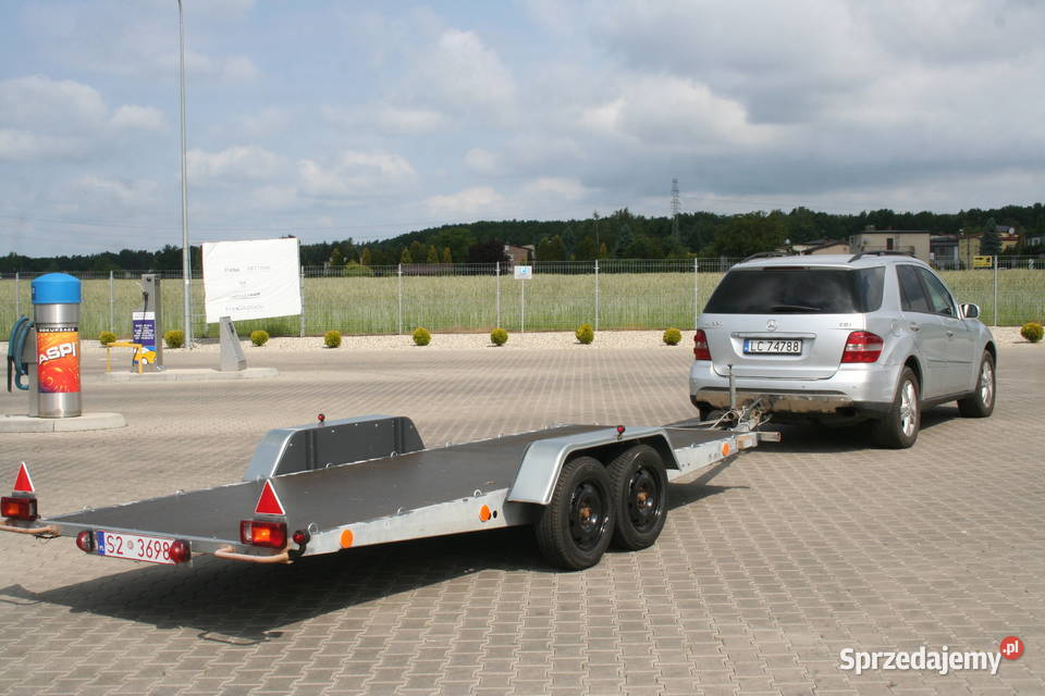przyczepa ciezarowa dmc 890 podwojna os śląskie Łaziska Górne
