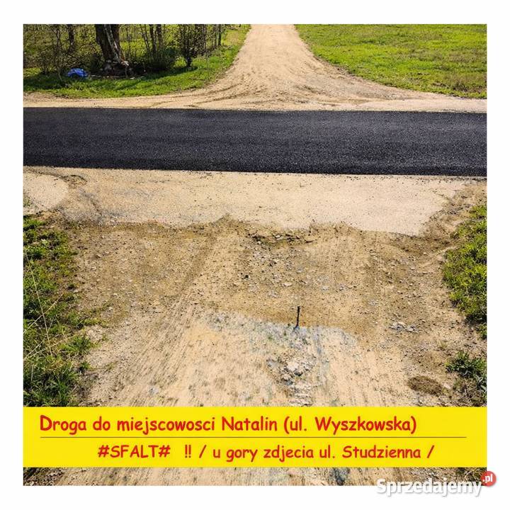 sprzedam dzialke 20m Wyszków sprzedam