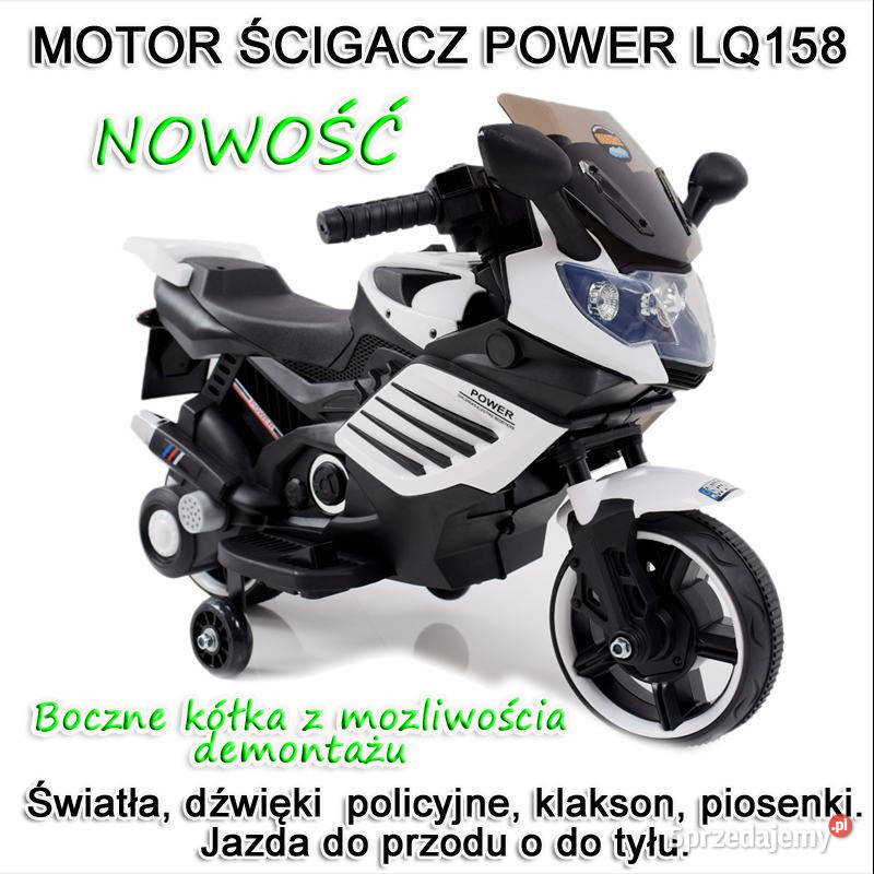 Autko motor MOTOREK ŚCIGACZ POWER na akumulator Myszków