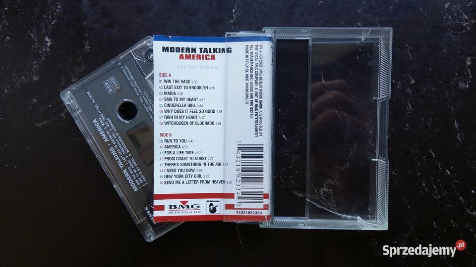 Kaseta Modern Talking America Siemiatycze sprzedam