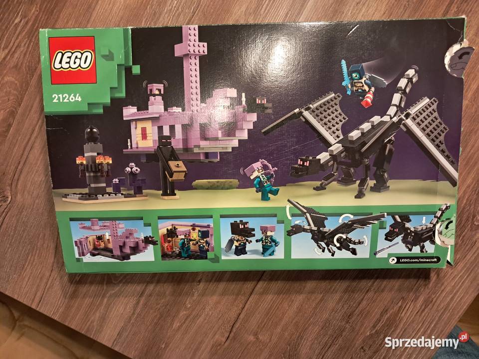 klocki lego 21264 z serii minecraft kompletne Sandomierz