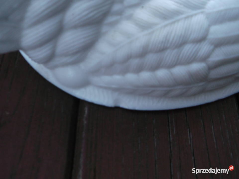 Kura szklana duża Ząbkowice z PRL Porcelana i szkło Bielsko-Biała